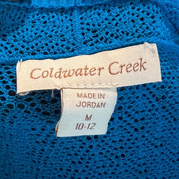 Coldwater‎ Creek Women's Blue Medium Cardigan - Picture 5 of 5